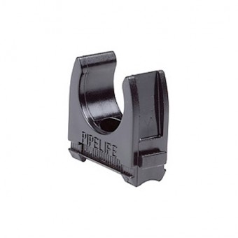 Clema plastic pt.tub M20mm, fara halogen, negru, 100buc