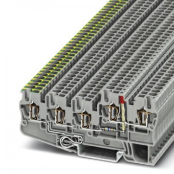 Clema sir inst./impamantare STIO 2,5/4-PE/2B/L-LA24RD/O-M