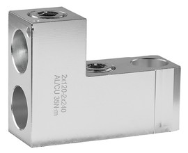 Cleme tunel 2x120-240mm² pt. MX3, 1buc, max. 500A
