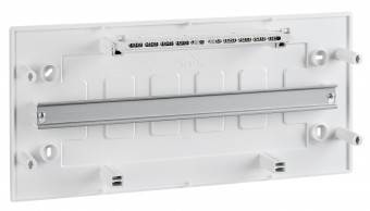 Cofret aparent, 24 UH, 1 rand, usa transparenta, IP40
