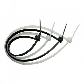 Colier cablu 370x3.6mm alb SET100 – NOVELITE