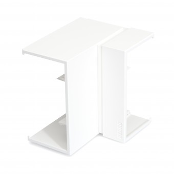 Colt interior pt.canal parapet SIGNA 70/110 RAL9010 alb