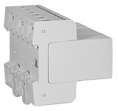 Comb. arrester 3+0 TNC,ClassI+II(B+C), 300V,25kA, pluggable