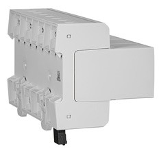 Comb. arrester 3+1 TT/TNS, ClassI+II(B+C), 300V, 25kA+RC