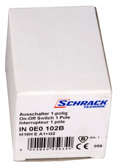 Comutator 0-1, 1p 20A