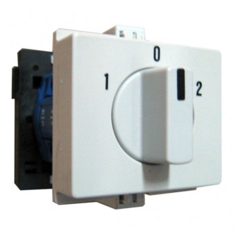 Comutator alternativ 1-0-2 modular 20A 3p