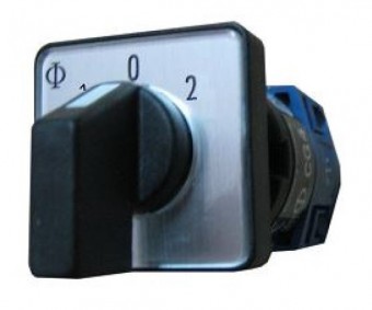 Comutator alternativ de panou 1-0-2 cu cheie 2p 10A