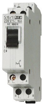 Comutator modular 0-1, 3NO, 16A