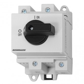 Comutator modular Off-On 2 poli, 32A, 600Vcc
