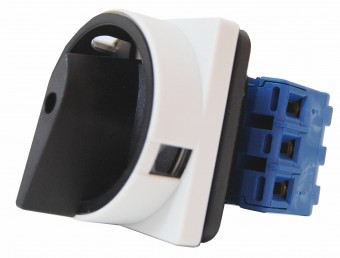Comutator principal fixare 4 pct. 3-poli, 32A, 11kW