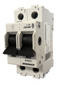 Comutator principal modular 100A/2P