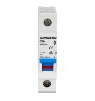 Comutator principal modular 63A, 1-pol