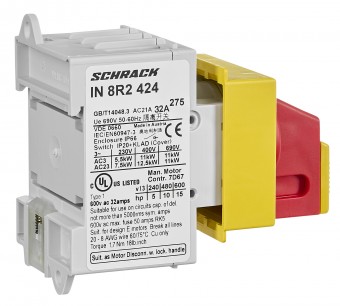 Comutator pt oprire de urgenta, modular, 4 poli, 32A 12,5kW