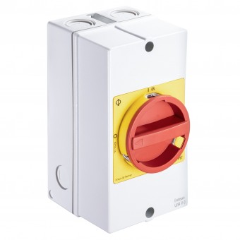 Comutator reparatii, cu oprire de urgenta, 3P, 40A, 15kW