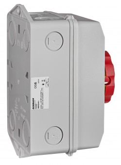Comutator Urgenta pentru Reparatii, 3P,40A,IP65, blocabil