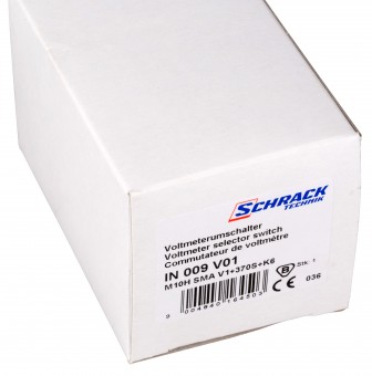 Comutator voltmetric modular, 1-pol/20 A