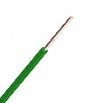Conductor cu izolatie din PVC H07V-U 4mm² verde