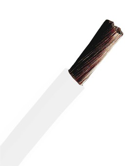 Conductor flexibil cu izolatie din PVC H07V-K 6mm²alb