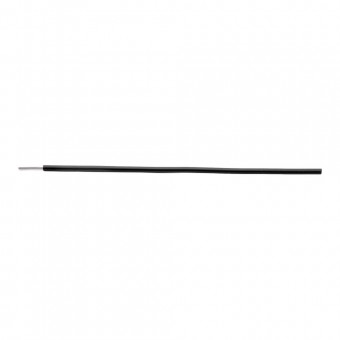 Conductor rigid aluminiu, AFY 6 mm², negru – colac 100m