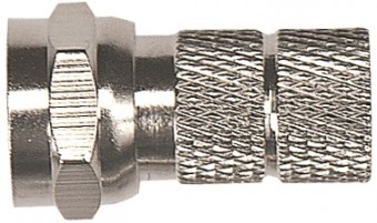 Conector F coax. cu insurubare,pt. cablu 6.6-6.8mm,CFS 0-00
