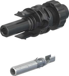 Conector fotovolt. de panou MC4 4-6mm Evo2