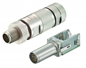 Conector WireXpert - M12 D-coded pt. sistem preLink® Cat.5