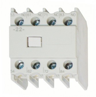 Contact auxiliar 2ND+2NI pt.LA315 la LA33, frontal
