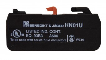 Contact auxiliar HN01U 1NI