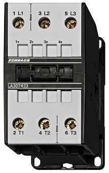 Contactor 3-poli, 37kW/74A AC3, 130A AC1, 230VAC