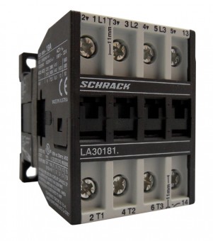 Contactor 3-poli, 7,5kW/18A AC3, 32A AC1,1ND, 24VAC