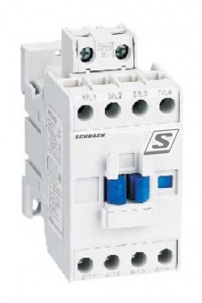 Contactor 3 poli, CUBICO Clasic, 18,5kW,38A,1ND+1NI,230Vc.a.