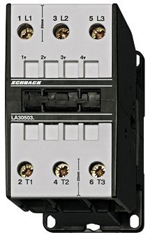 Contactor, 3pole,22kW/50A AC3, 110A AC1, 24VAC