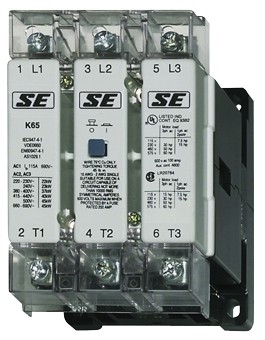Contactor, 3pole,37kW/74A AC3, 130A AC1, 110VAC