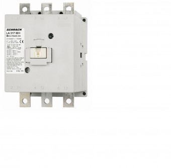 Contactor, 3pole,90kW/175A AC3, 250A AC1, 230V AC/DC