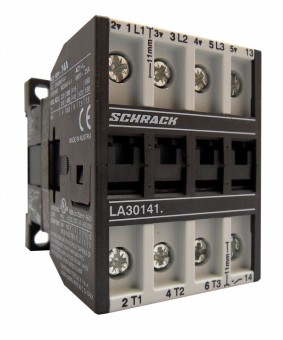Contactor 3poli, 5,5kW, AC3, 14A, 230VAC + 1NO inclus