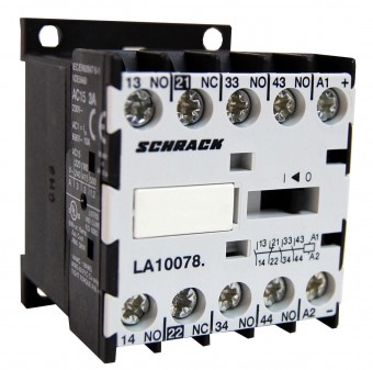 Contactor auxiliar miniatura 3ND1NI/24VDC 10A