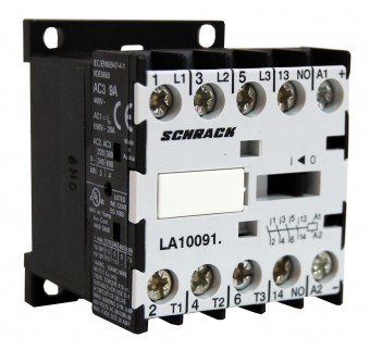 Contactor auxiliar miniatura 3pol/1ND-230VAC 10A