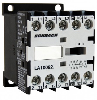Contactor auxiliar miniatura 3pol/1NI-24VAC 10A