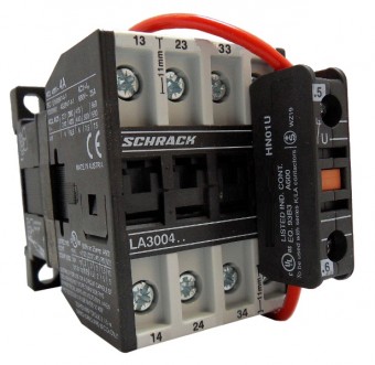 Contactor auxiliar pt. circ. electronice 4A, 24VDC, 4ND