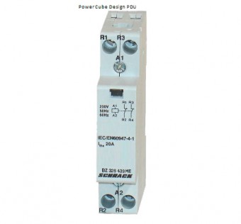 Contactor modular (1UH) 20A, 2 NI, 230Vca, seria AMPARO