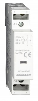 Contactor modular (1UH) 20A, 2ND, 230Vca, seria AMPARO