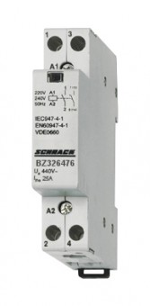 Contactor modular 25A 1ND+1NI 24V AC