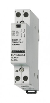 Contactor modular 25A 2ND 24V AC