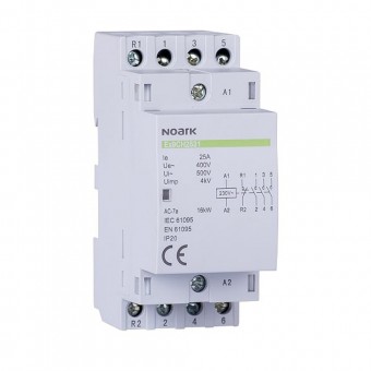 Contactor modular 25A 2NO+2NI 230V – NOARK | 102414