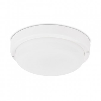 Corp BAT LED cu Senzor Rotund Alb IP65 18W 6400K Dispersor Opal - NOVELITE
