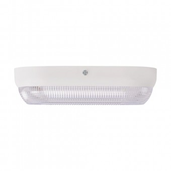 Corp BAT LED Oval Alb IP54 16W 6500K Dispersor Prismatic - HOMELIGHT