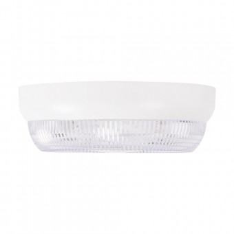 Corp BAT LED Rotund Alb IP54 16W 6500K Dispersor Prismatic - HOMELIGHT