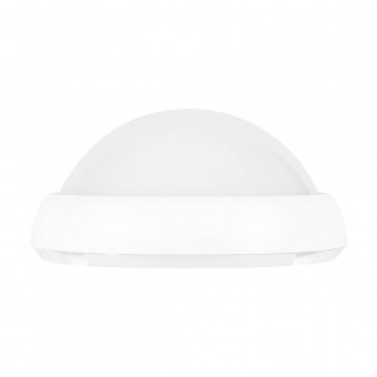 Corp BAT LED Rotund mare Alb IP65 12W 3000K Dispersor Opal  - NOVELITE