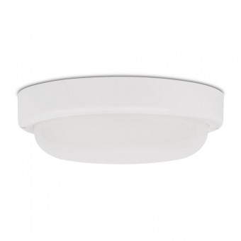 Corp BAT LED Rotund mic Alb IP65 12W 4000K Dispersor Opal  - NOVELITE
