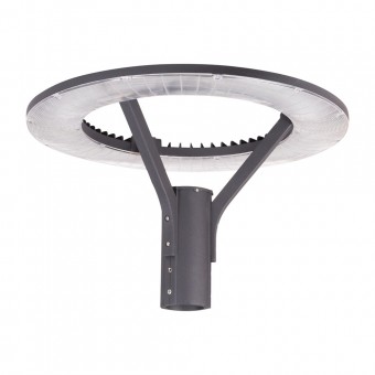Corp Pietonal LED PARK Round Negru 60W 4000K IP66 - SOLENTIS